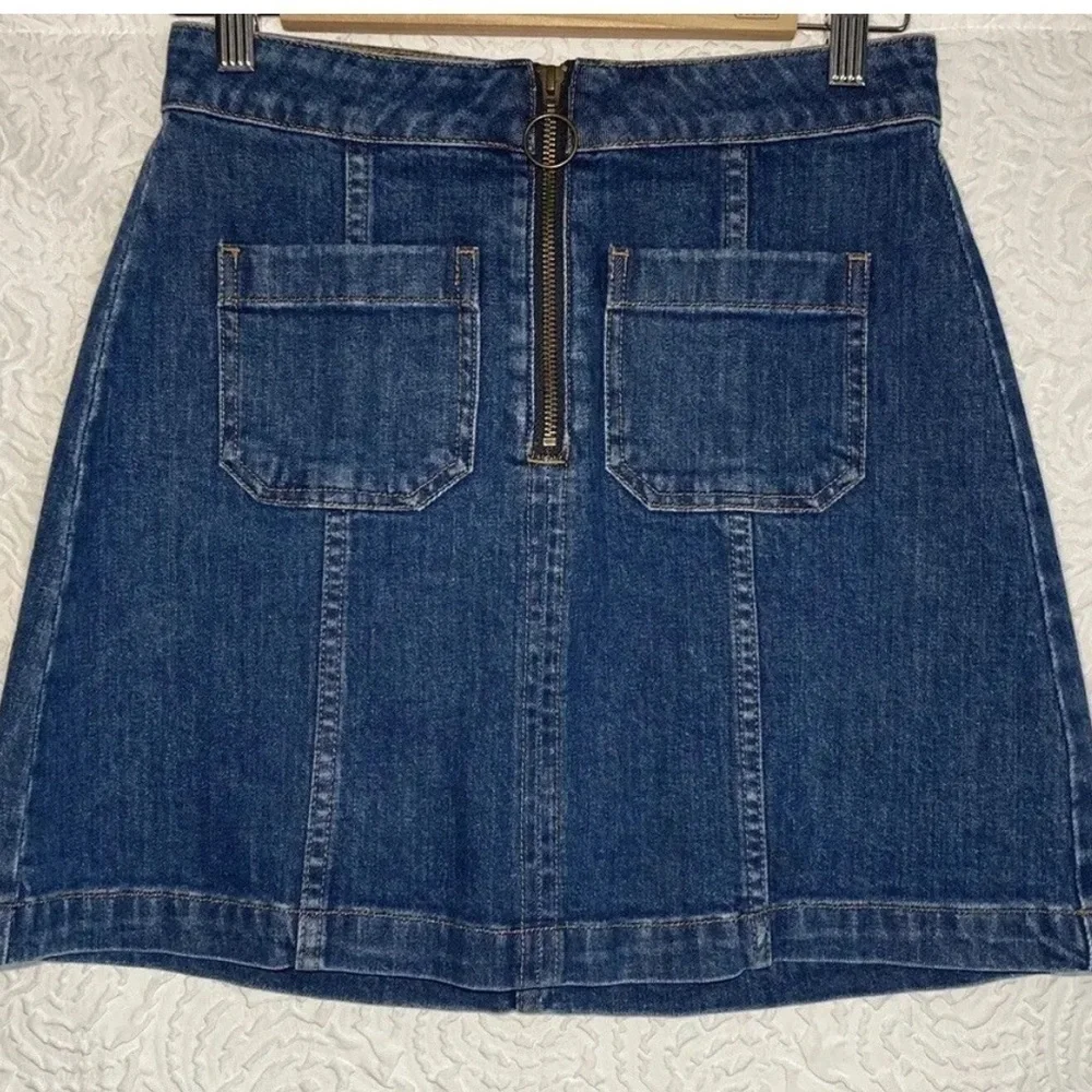 Madewell zip denim